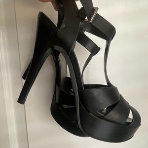Guess black and studded heals size 9.5
